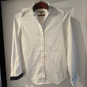 Burberry Ivory Button with Gold Detail